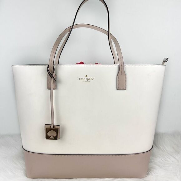 🍓 Kate Spade two tone large tote 🍓 - Picture 1 of 6